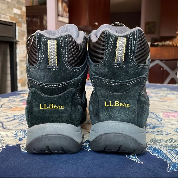 LL Bean Boots Primaloft Tek 2.5 Women’s Black Size 9 Hiking Boots - Picture 6 of 9